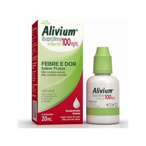 Alivium 100mg/mL Suspensão Oral (Gotas) - Frasco com 20 mL