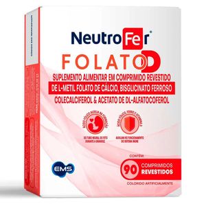 Neutrofer Folato D - Caixa com Comprimidos 90