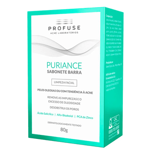 Sabonete Puriance Profuse - Barra de 80g