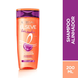 Shampoo L'Oréal Paris Elseve Liso dos Sonhos - Frasco com 200ml