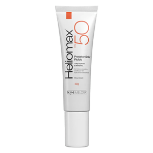 Protetor Solar Facial FPS50 Fluido Heliomax Toque Seco e Invisível   Frasco com 50g