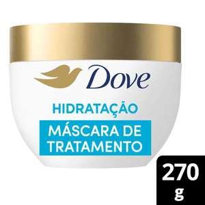 Máscara de Tratamento Hidratação Dove 10 em 1   Frasco com 270g