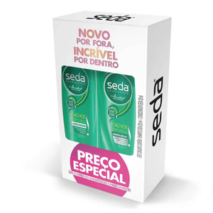 Kit Shampoo & Condicionador Seda Cachos Definidos - Frascos com 325mL cada