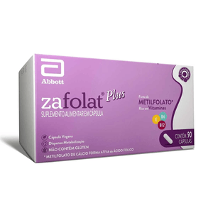 Zafolat Plus   Caixa com 90 Cápsulas