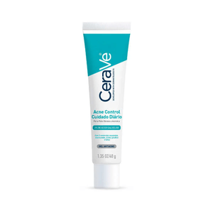 Gel Antiacne Cerave Acne Control Cuidado Diário Pele Oleosa a Acneica - Frasco com 40g