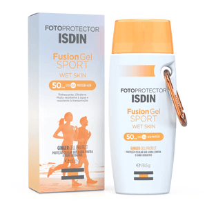 Protetor Solar Facial FPS50 Isdin Foto Fusion Gel Sport com 89.5g