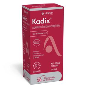 Kadix 120MCG + 1000UI Comprimido Revestido   Caixa com 30 Comprimidos