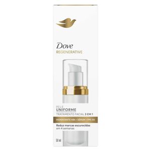 Sérum Facial FPS30 3 em 1 Dove Regenerative 50mL