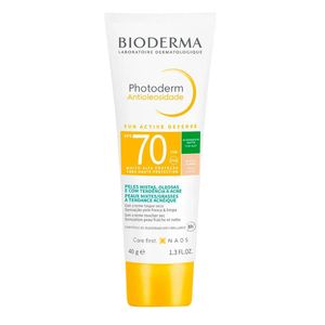 Protetor Solar FPS70 Bioderma Photoderm Antioleosidade 1.0 40g