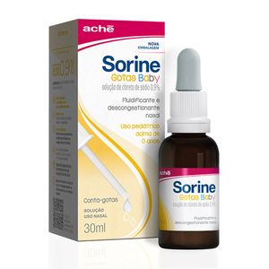 Sorine Baby 0.5mg/mL Solução Nasal   Frasco com 30mL