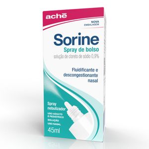 Sorine 0.5mg/mL Solução Nasal - Frasco com 45 mL