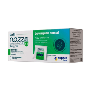 Nazzo XT Lavagem Nasal   Refil com 15 Sachês