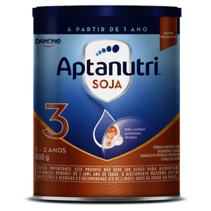 Aptanutri 3 Soja Fórmula Infantil 1-3 Anos 800g