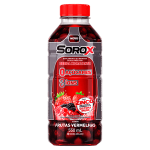 Sorox Sabor Frutas Vermelhas 550mL