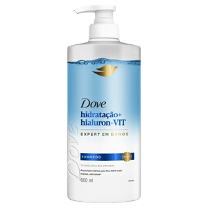 Shampoo Dove Hidratação + Hialuron-VIT 600mL