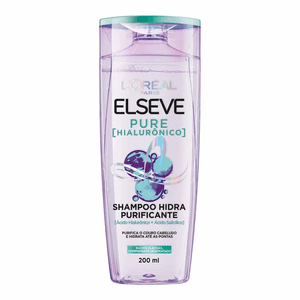 Shampoo Hidra Purificante Elseve Pure Hialurônico 200mL