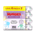 Lenços Umedecidos Huggies One & Don Pacote 192 Unidades