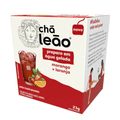 Chá Matte Leão Gelado Morango e Laranja Com 10 Sachês