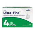 Agulha Descartável para Caneta Aplicadora Embecta 4mm 1 Unidade
