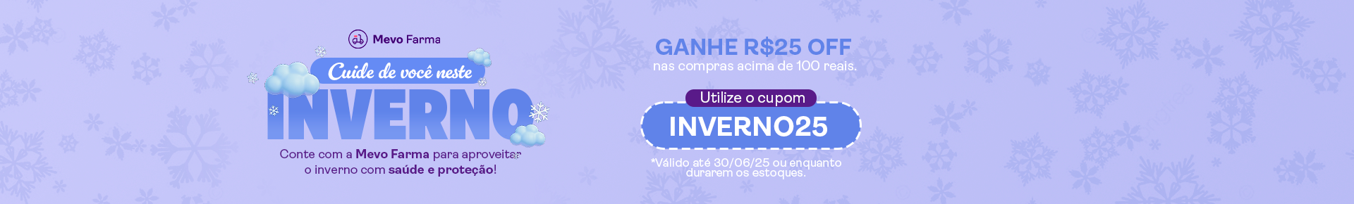 Banner Cupom Inverno