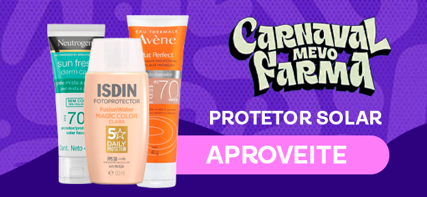 Protetor Solar no Carnaval da Mevo Farma